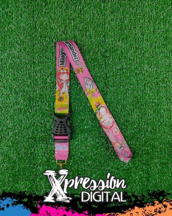 Lanyard Corazon Bebe Y Enfermera