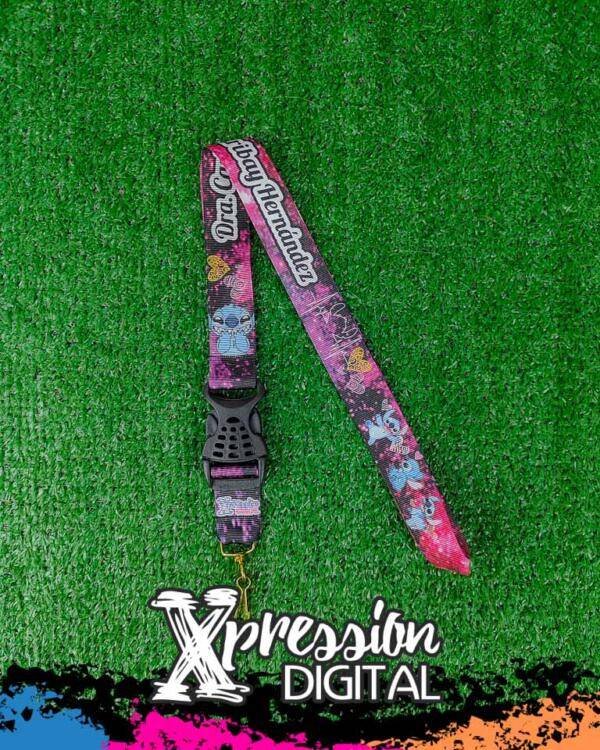 Lanyard stitch con corazones