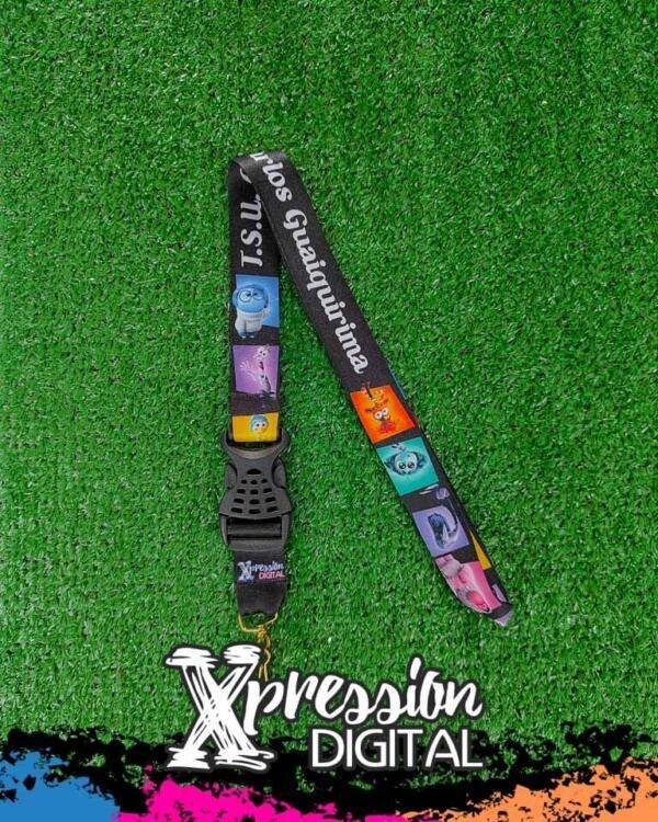 Lanyard intensamente nuevos personajes